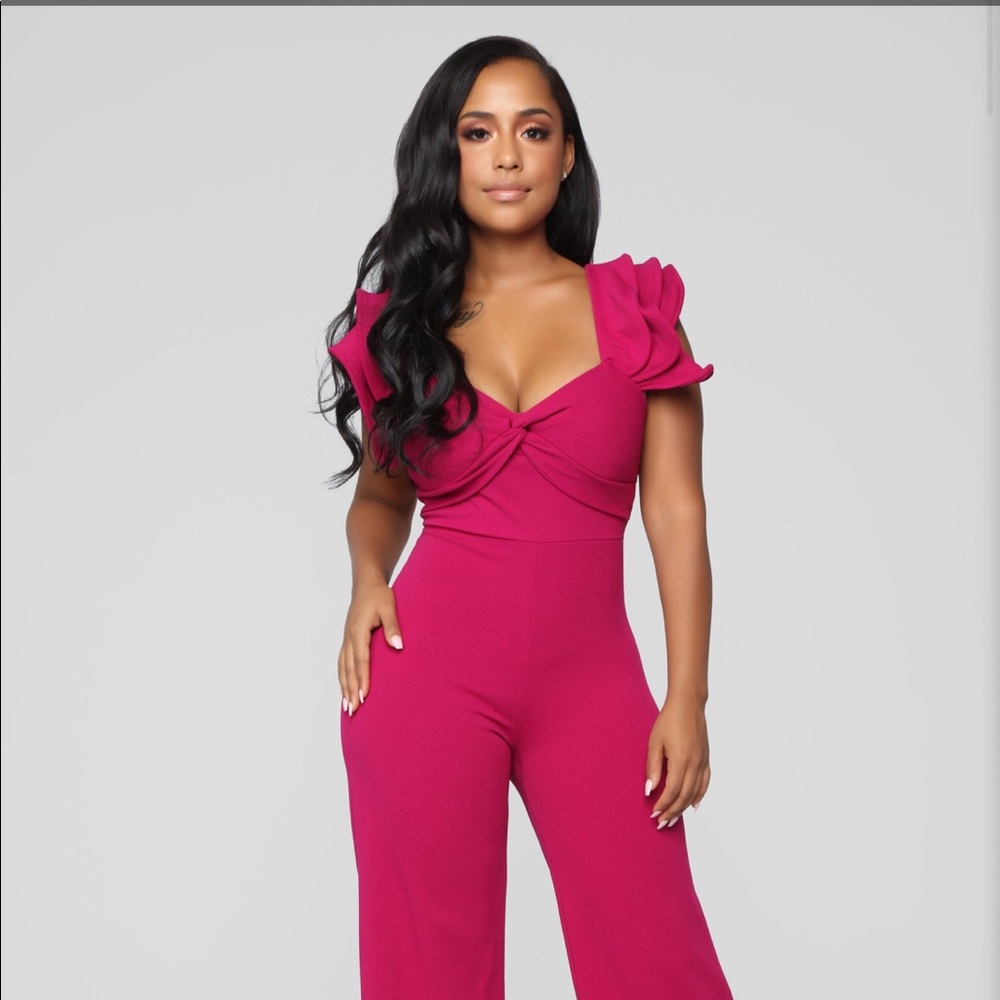Fashion Nova jumpsuit.  Size Small with tags